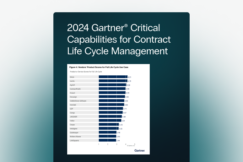 2024 Gartner® Critical Capabilities for CLM