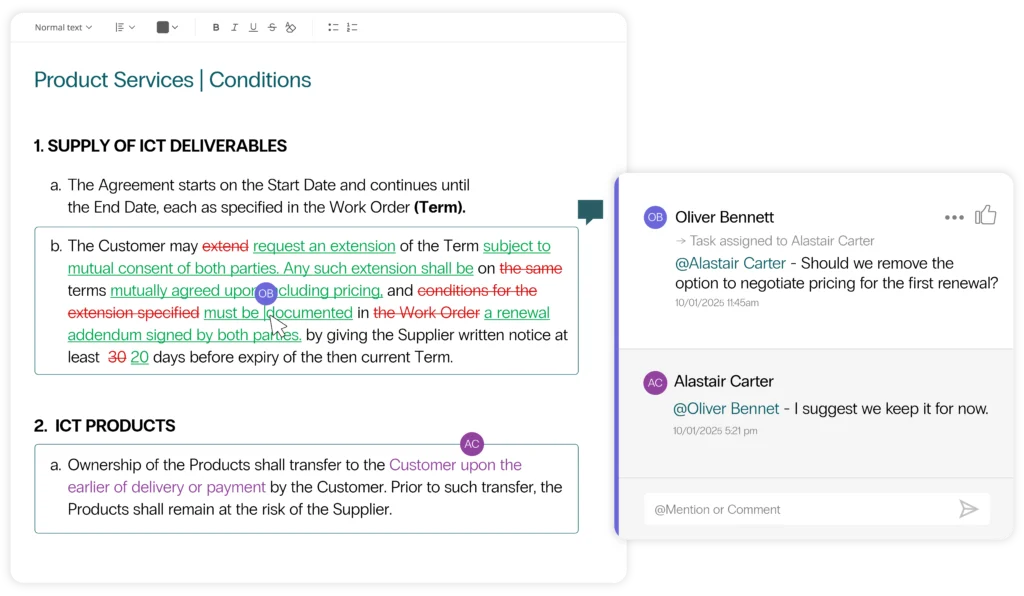 Effortless Contract Collaboration