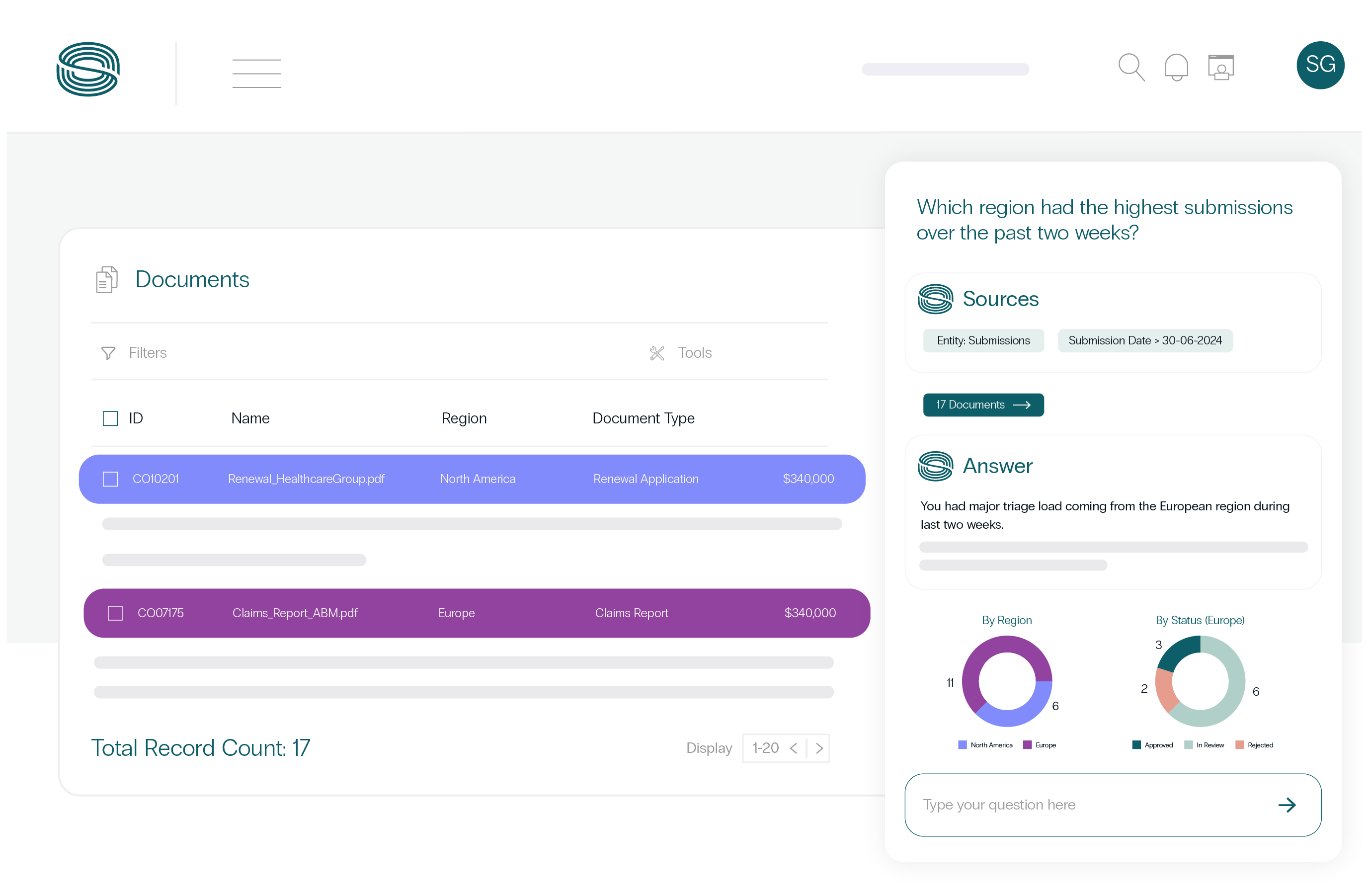Continuous tracking and monitoring