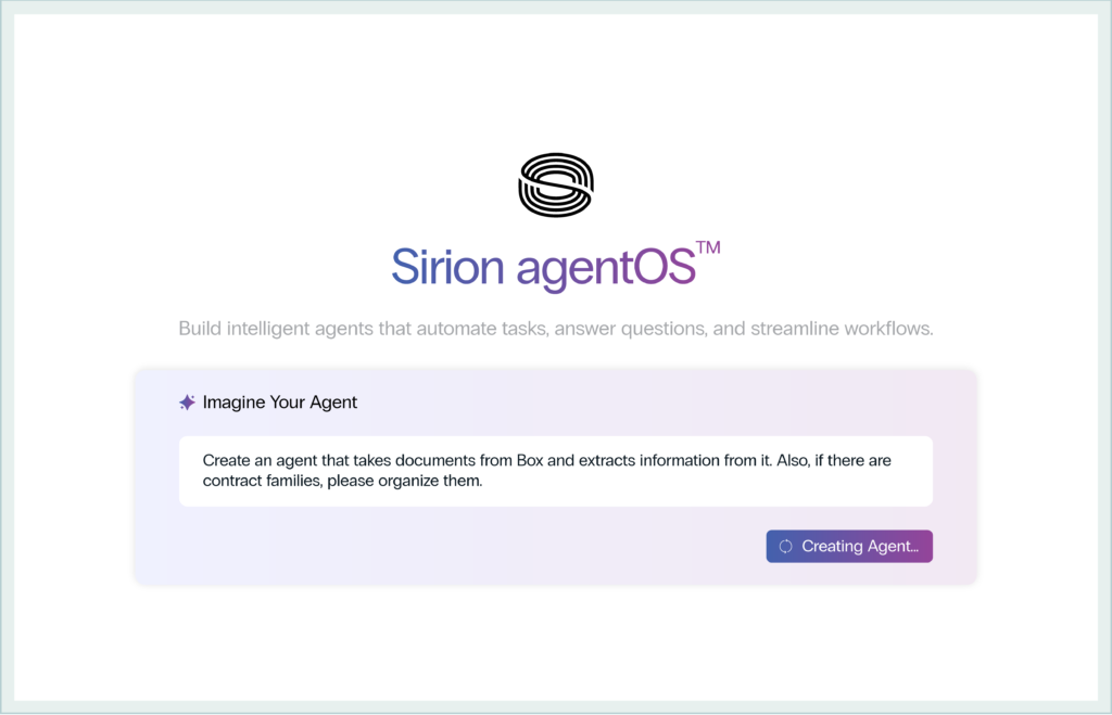 Agent Os agentOS - For end-to-end Contracting