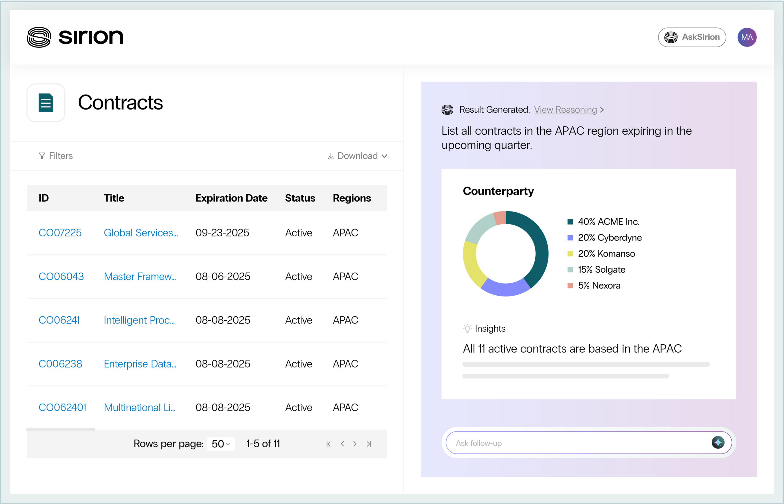 AskSirion_Get Insights Effortlessly