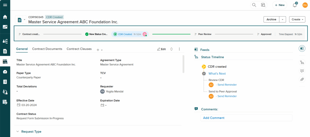 Sirion CDR MSA Dashboard