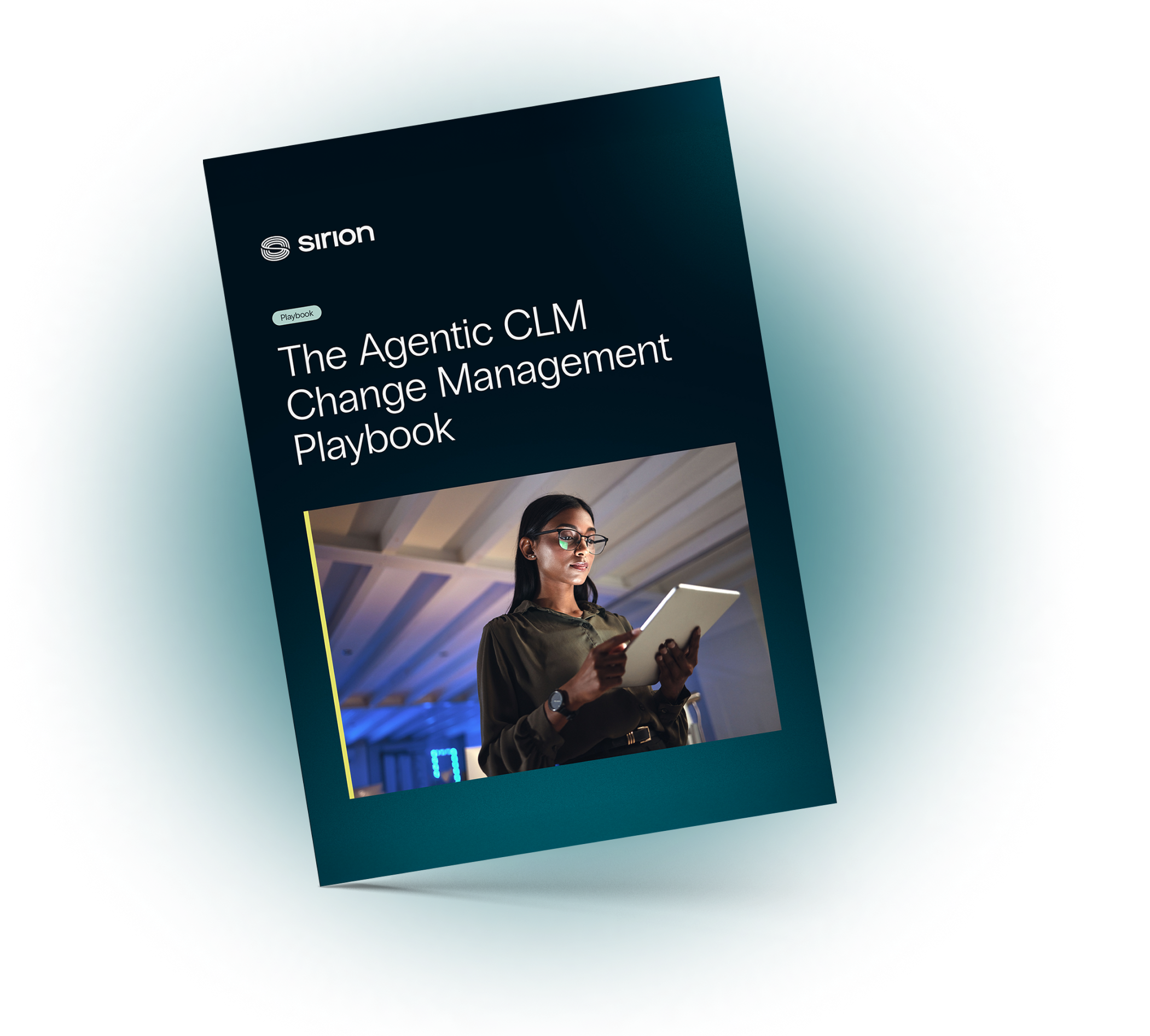 Agentic CLM Playbook Header Banner